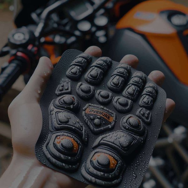 Quel type de revêtement de poignée est conseillé pour une KTM Adventure 1290 en voyage dans des climats humides ?