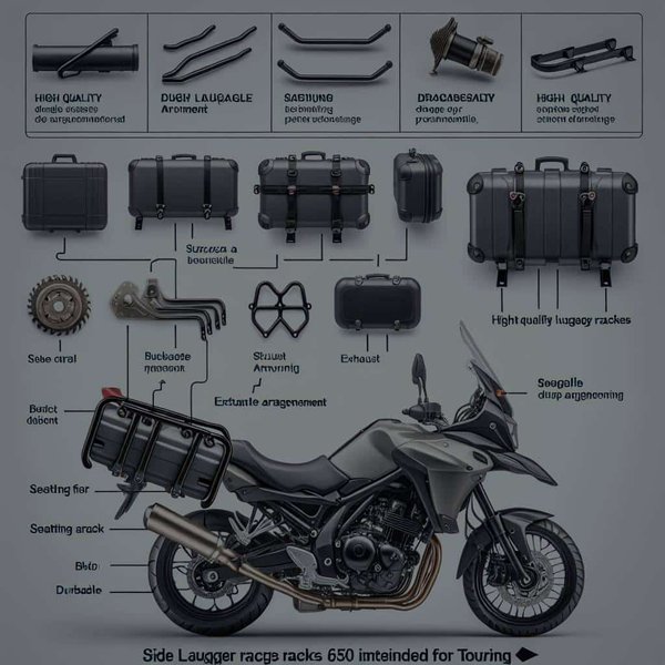 Comment choisir des porte-bagages latéraux pour une Suzuki V-Strom 650 destinée au touring ?